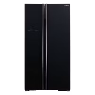 Hitachi 605 Ltr R-S700EUK8-GBK Side By Side Refrigerator
