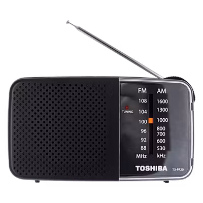 Toshiba TX-PR20S FM/AM Pocket Radio