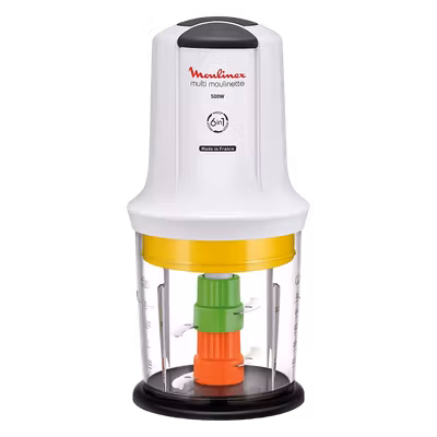 Moulinex AT723110 6 in 1 500W Multimoulinette Chopper