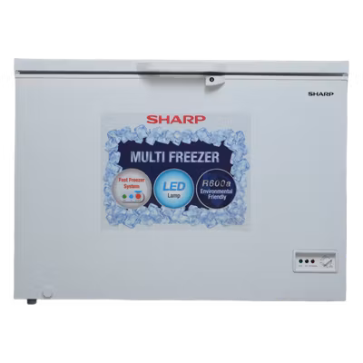 Sharp 282 Ltr (Net), 318 Ltr (Gross) SJ-C318-WH Chest Freezer