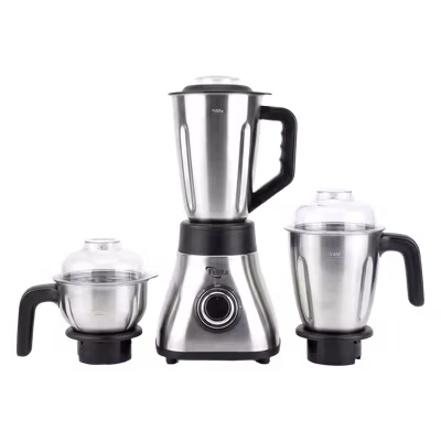 Fujita BLK-3S 3 Jars Mixer Grinder (Silver)