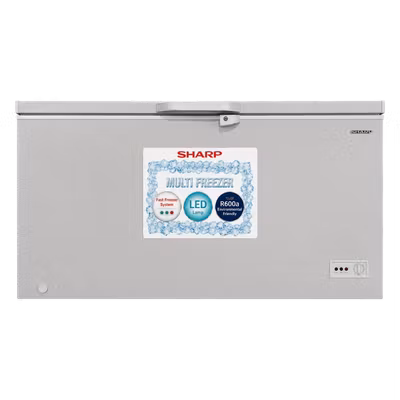Sharp 435 Ltr (Net) 510 Ltr (Gross) Ltr SJC528-GY Chest Freezer
