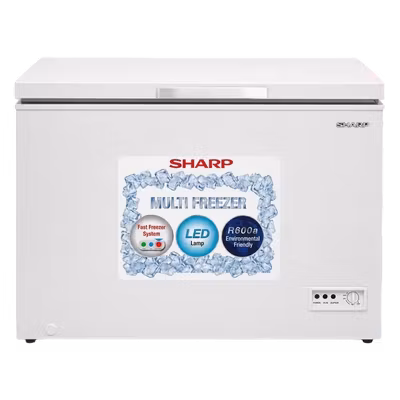 Sharp 190 Ltr (Net) 220 Ltr (Gross) SJC218-WH Chest Freezer