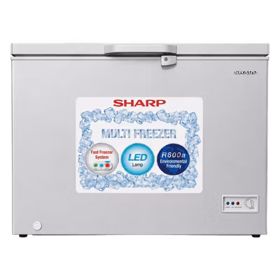 Sharp 282 Ltr (Net) 310 Ltr (Gross) SJC328-GY Chest Freezer