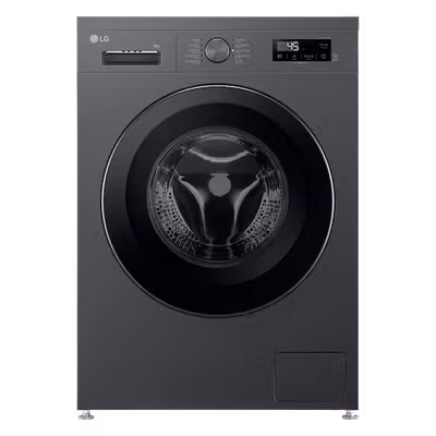 LG 9.00 Kg FB1209S5M Front Loading Washing Machine Silver
