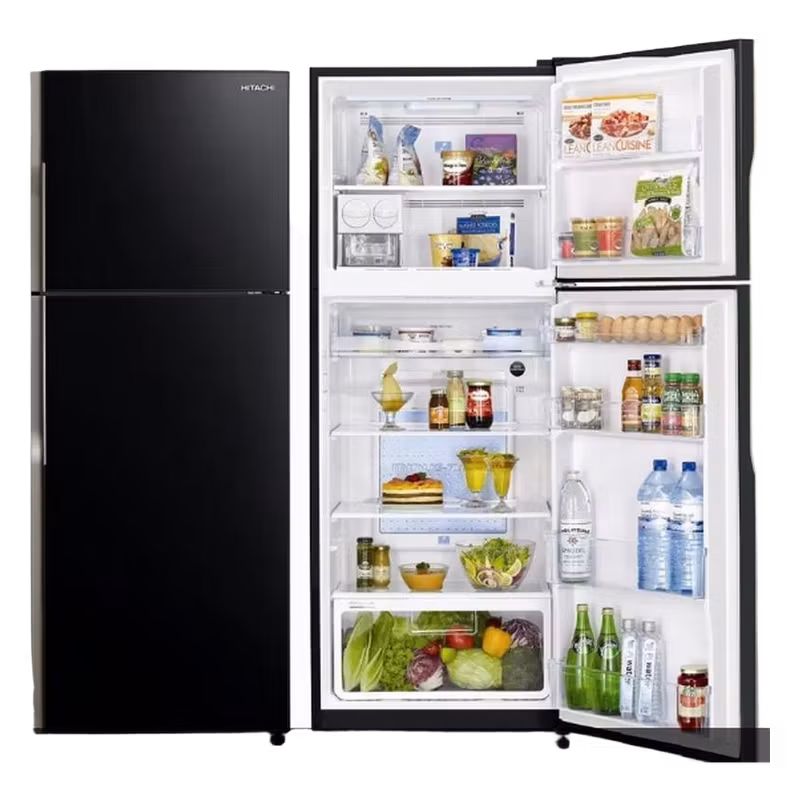 Hitachi 230 Ltr R-H330PUC7-BBK Top Mount Refrigerator