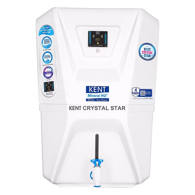 Kent Crystal Star RO+UV+UF+TDS Water Purifier (White)