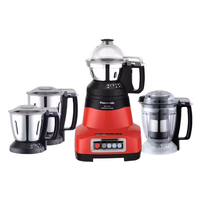 Panasonic MX-AE475 4 Jars Red Mixer Grinder