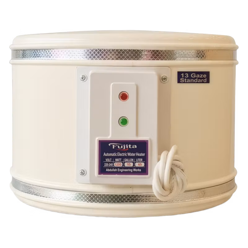 Fujita 15 Gallon/65 Ltr Floor Geyser + Accessories