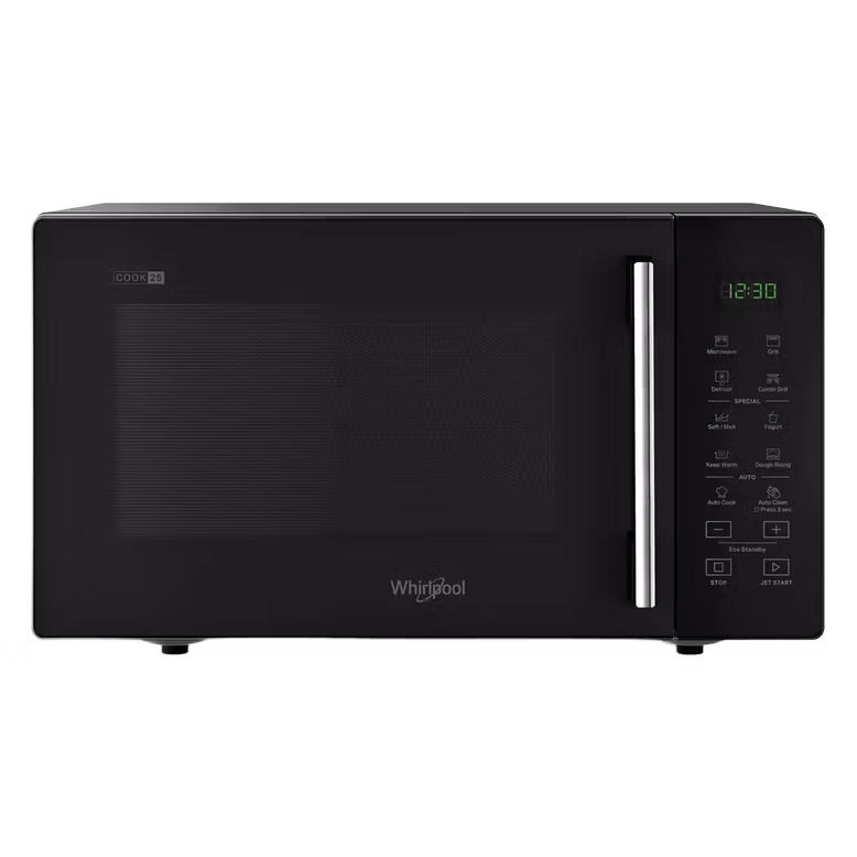 Whirlpool 25L 25GE Magicook Pro Black Microwave Oven, 50050