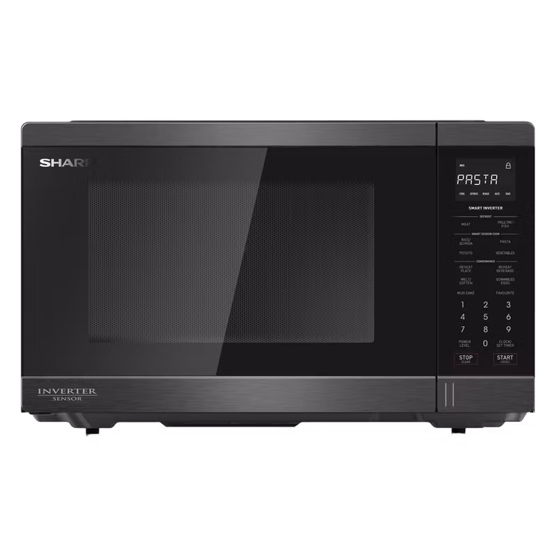 Sharp 34 Ltr R-34SI-BS Compact Solo Inverter Microwave Oven