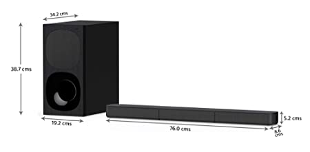 Sony Dolby Digital Bluetooth Soundbar (HT-S20R/ZAF1)