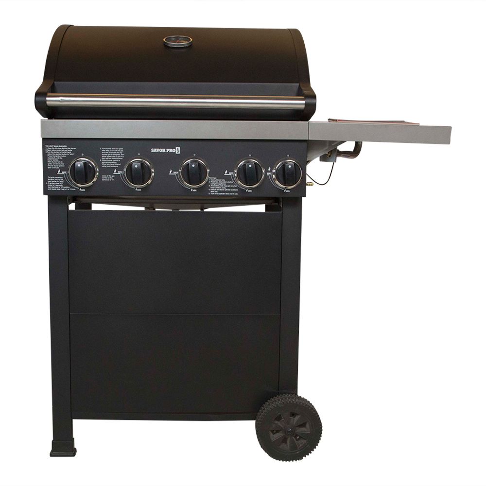 Gas grill outlet machine