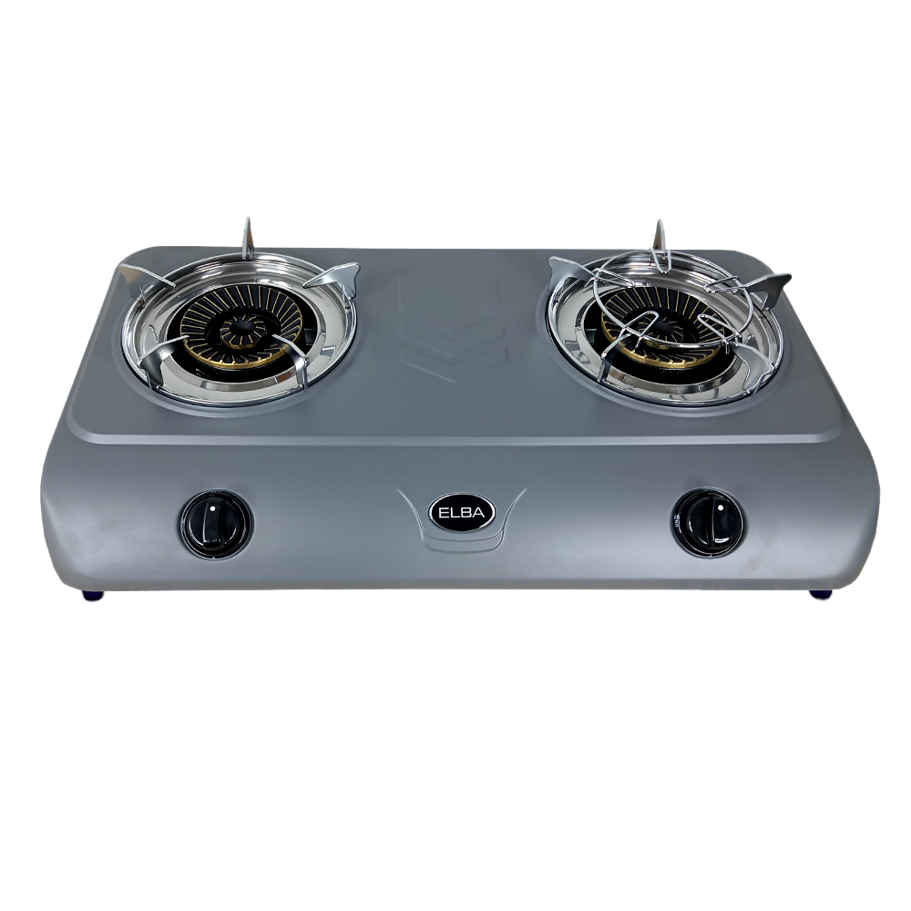 Elba 2 Burner Gas Cooker (EL206TRBLPG)