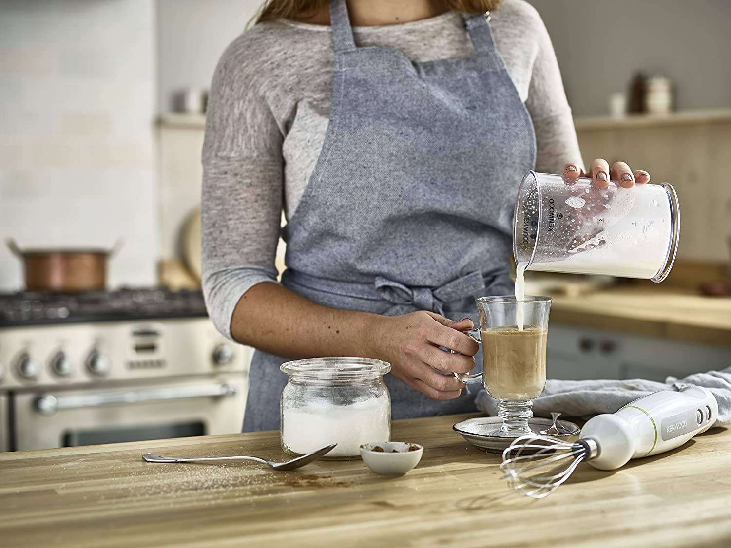 Kenwood Triblade System Hand Blender (HDP109WG), 600W