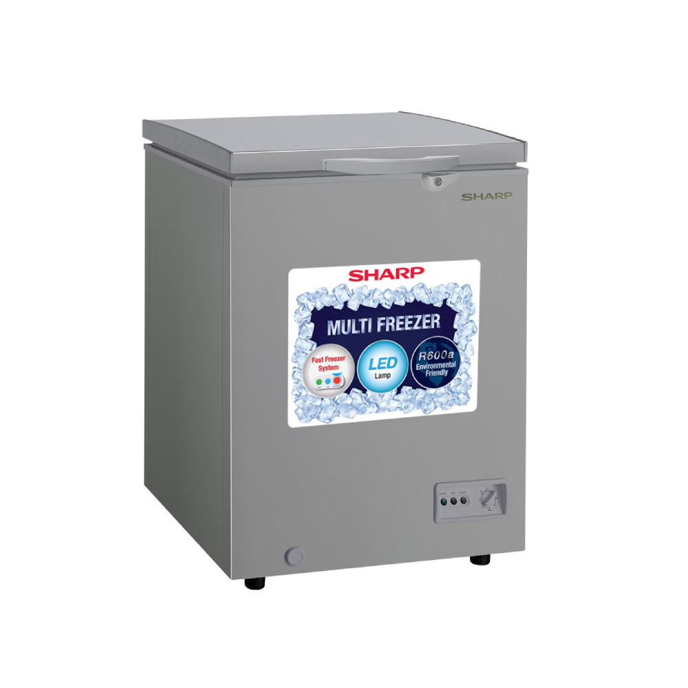 Sharp 110 Ltr SJC128-GY Chest Freezer