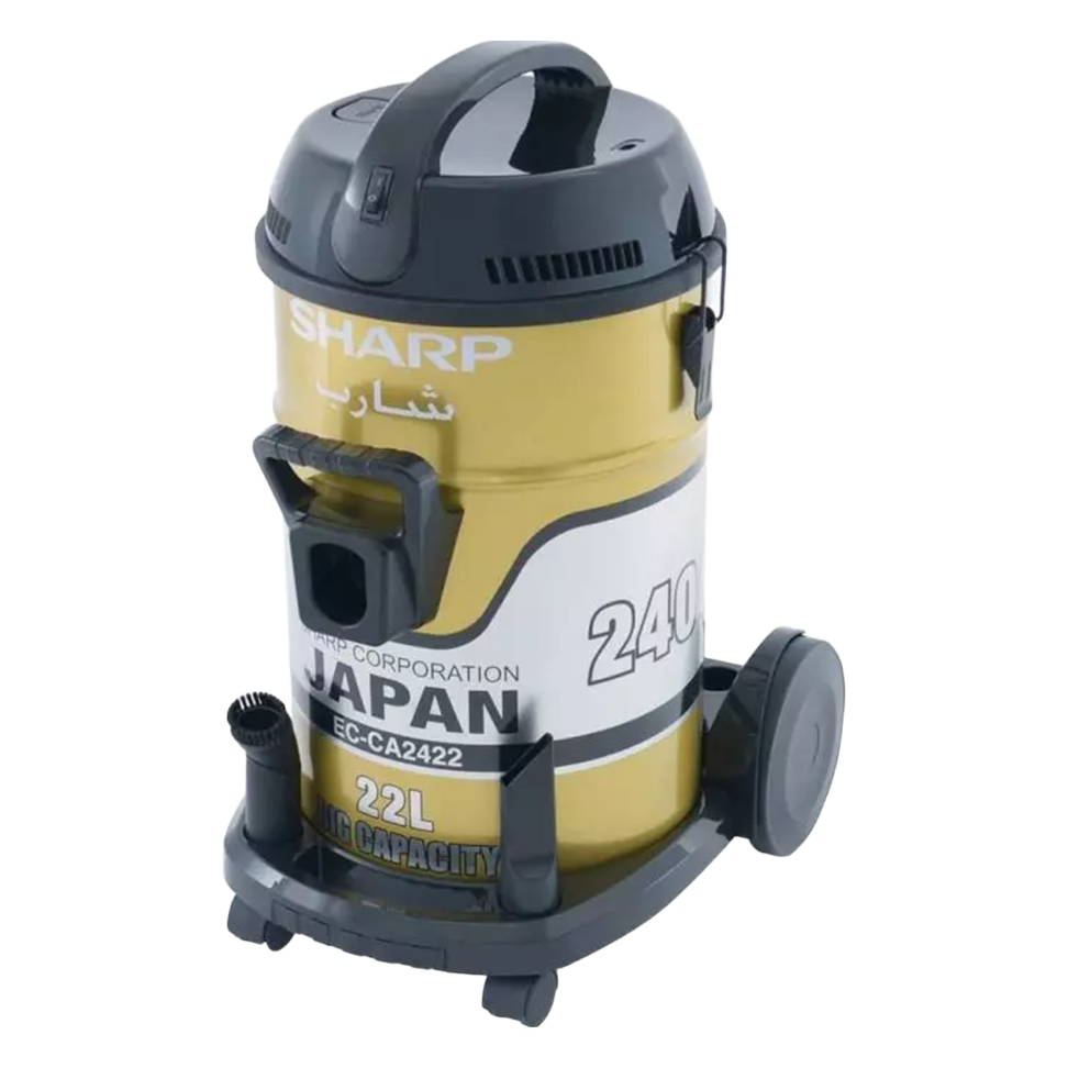 Sharp 2400 Watt EC-CA2422-Z Tank Vacuum Cleaner