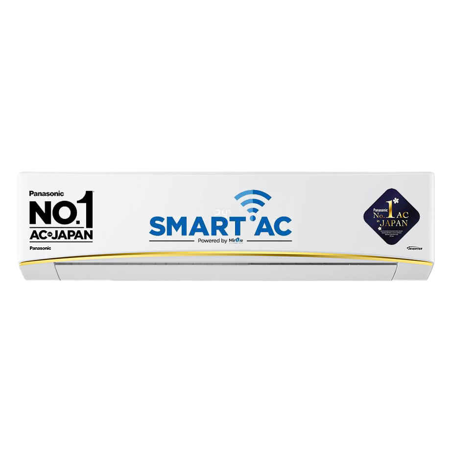 Panasonic 1.0 Ton CS-KU12YKYW 12000BTU Dual Cool Smart Inverter Air Conditioner (ID)
