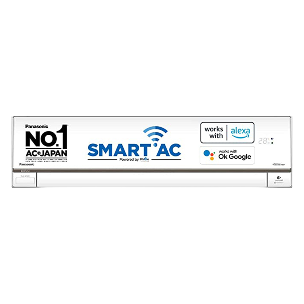 Panasonic 1.0 Ton CS-HU12YKYW 12000BTU Wall Super Premium Inverter Air Conditioner (ID)