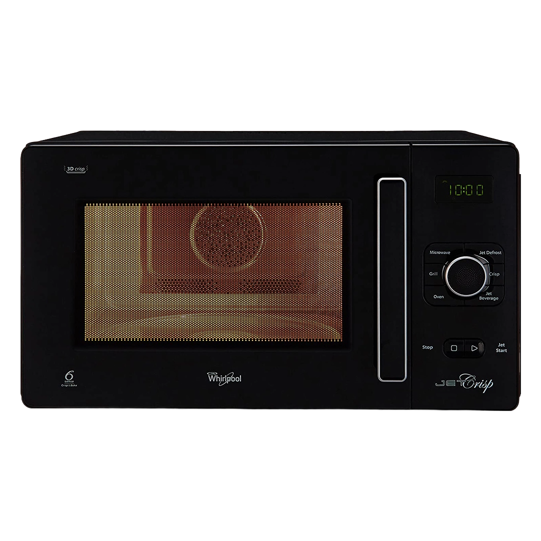 Whirlpool Microwave Oven 25L Crisp Convection Black (E) GT288, 50065