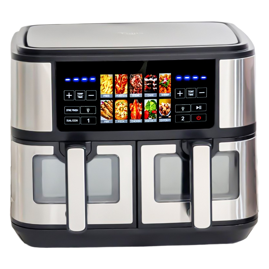 Fujita 10.0L FAF-1002DW Digital Display Dual Chamber Air Fryer