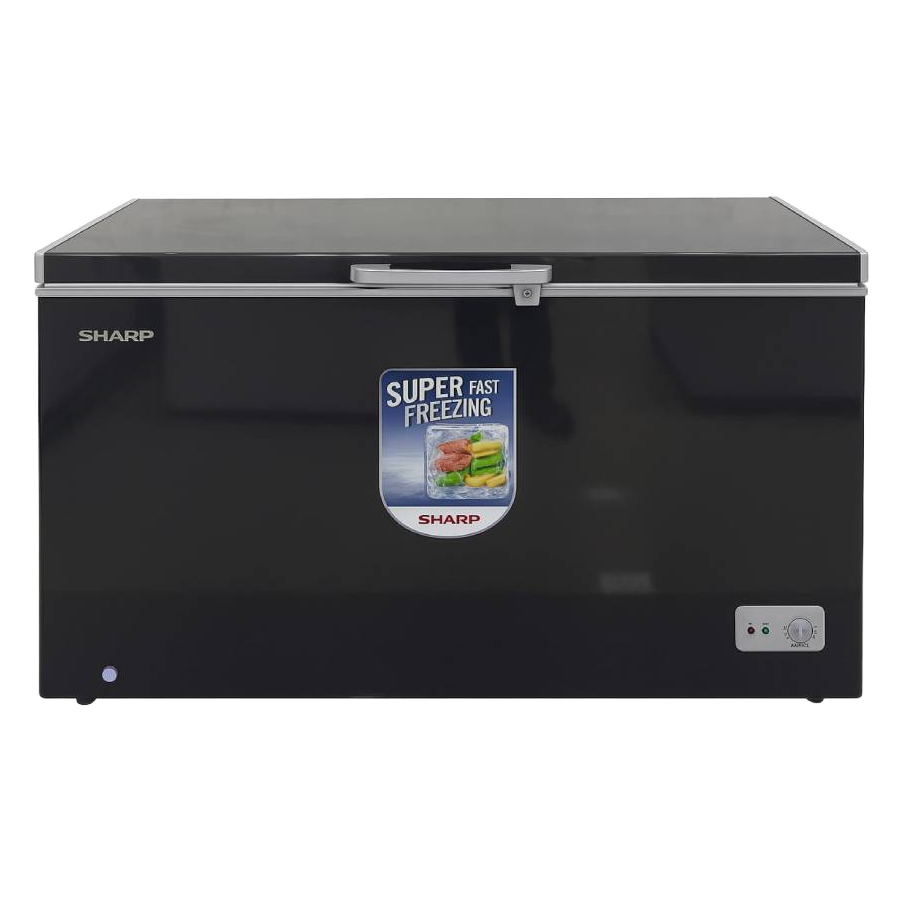 Sharp 446L (Net) 580L (Gross) SCF-K580X-BK2 Chest Freezer