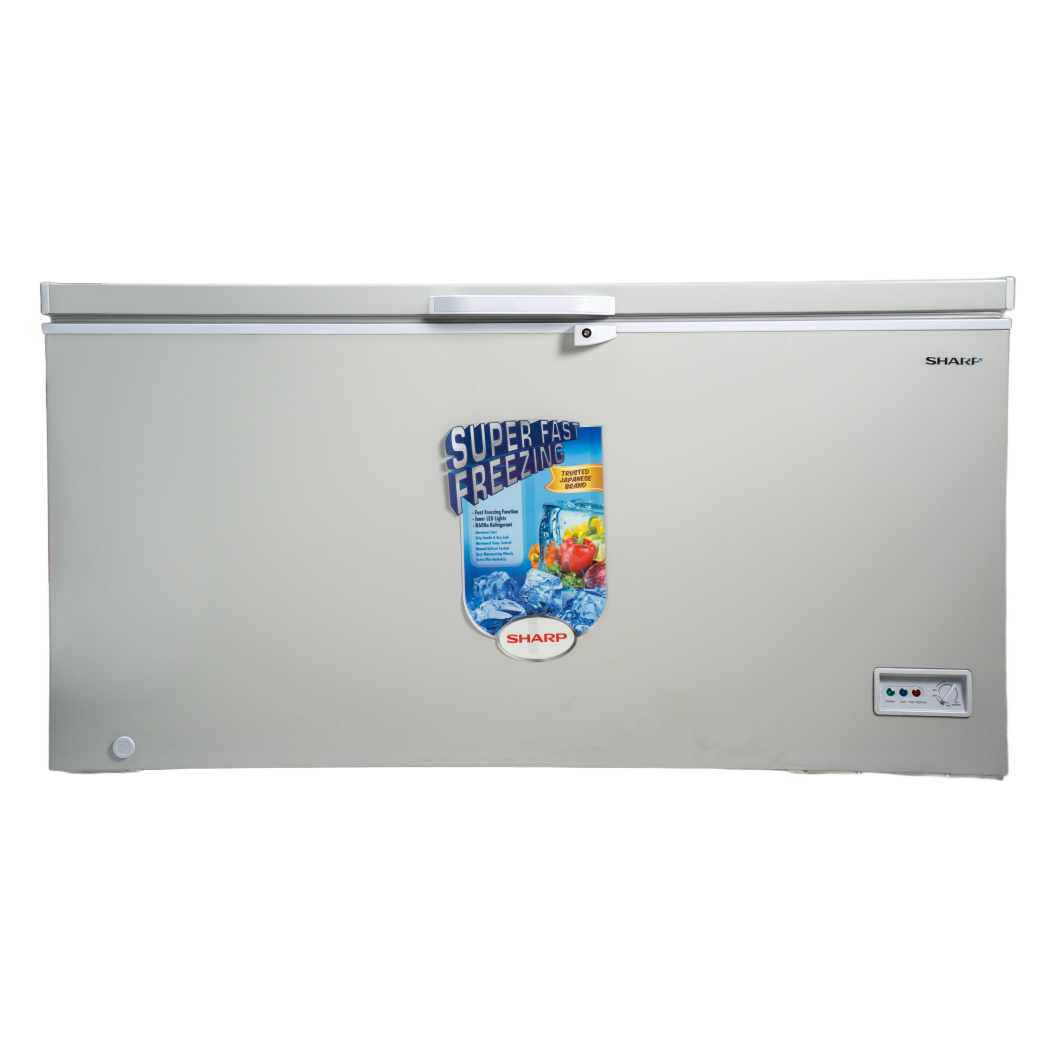 Sharp 446L (Net) 580L (Gross) SCF-K580X-SL2 Chest Freezer