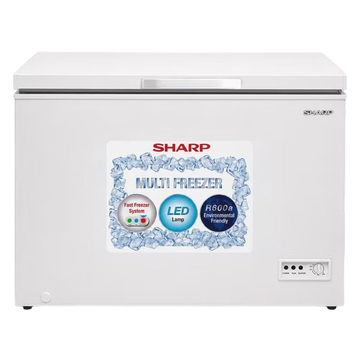 Sharp 190 Ltr (Net) 220 Ltr (Gross) SJC218-WH Chest Freezer